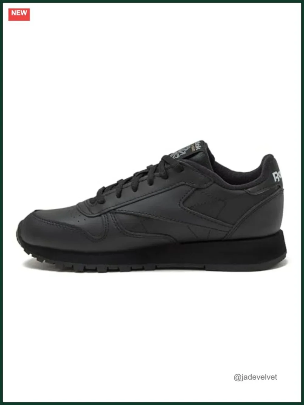 Classic Leather Kids Sneakers Bungee Lace or Lace-Up